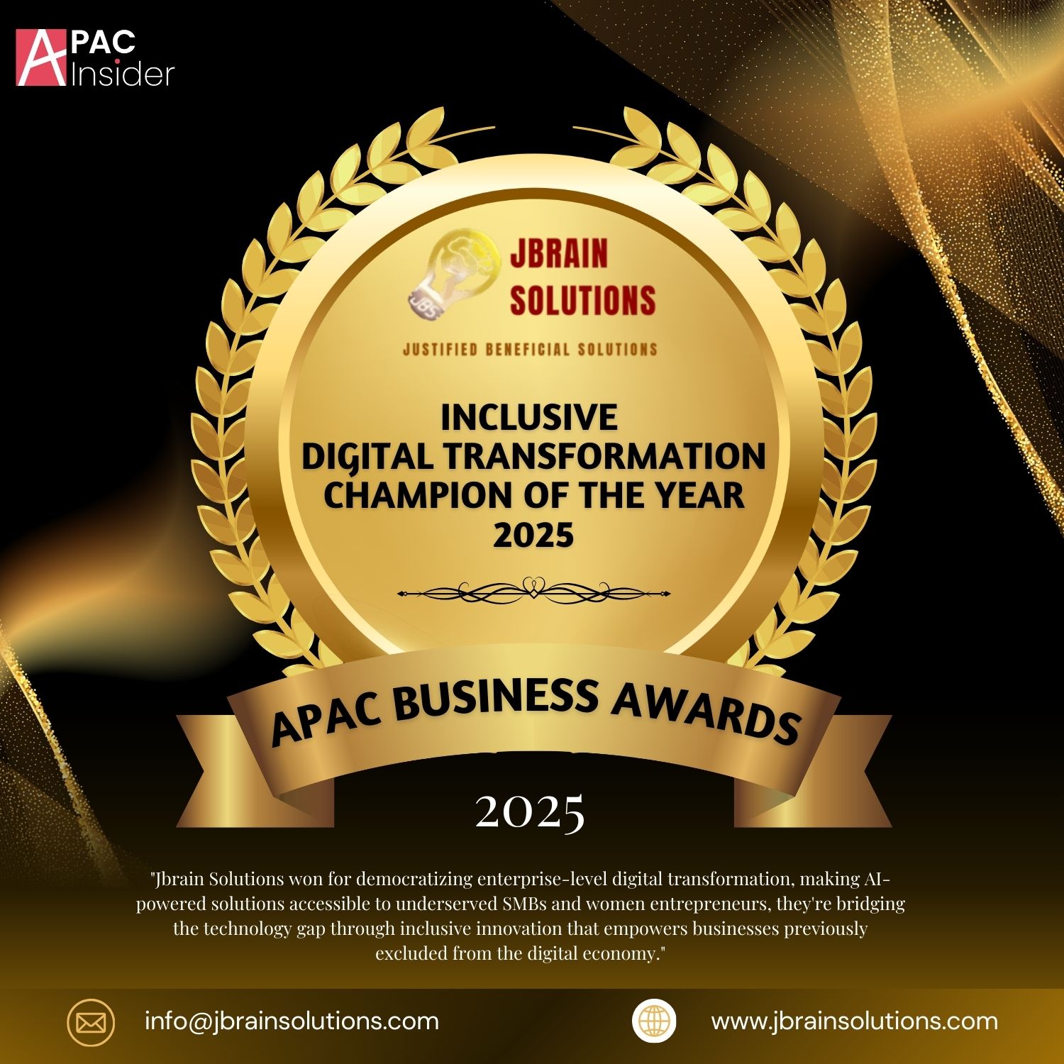 Winner small image - Jbrain Solutions